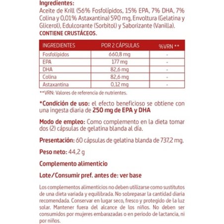 Nature Essential Cirmax Krill Oil 60 Capsules