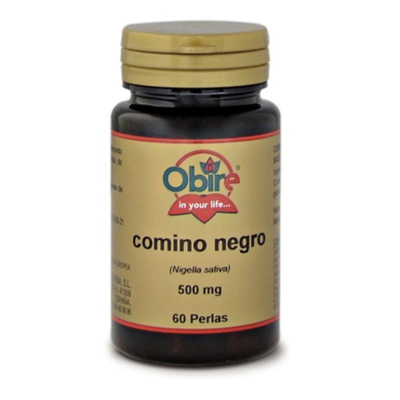 Obire Comino Negro 500 Mg 60 Perlas