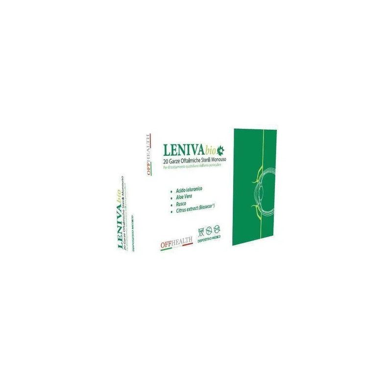 Offhealth Leniva Bio Ophthalmic Gauze 20 Pieces