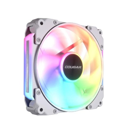Ventilateur de boitier Cougar Apolar RGB - 12cm (Blanc)