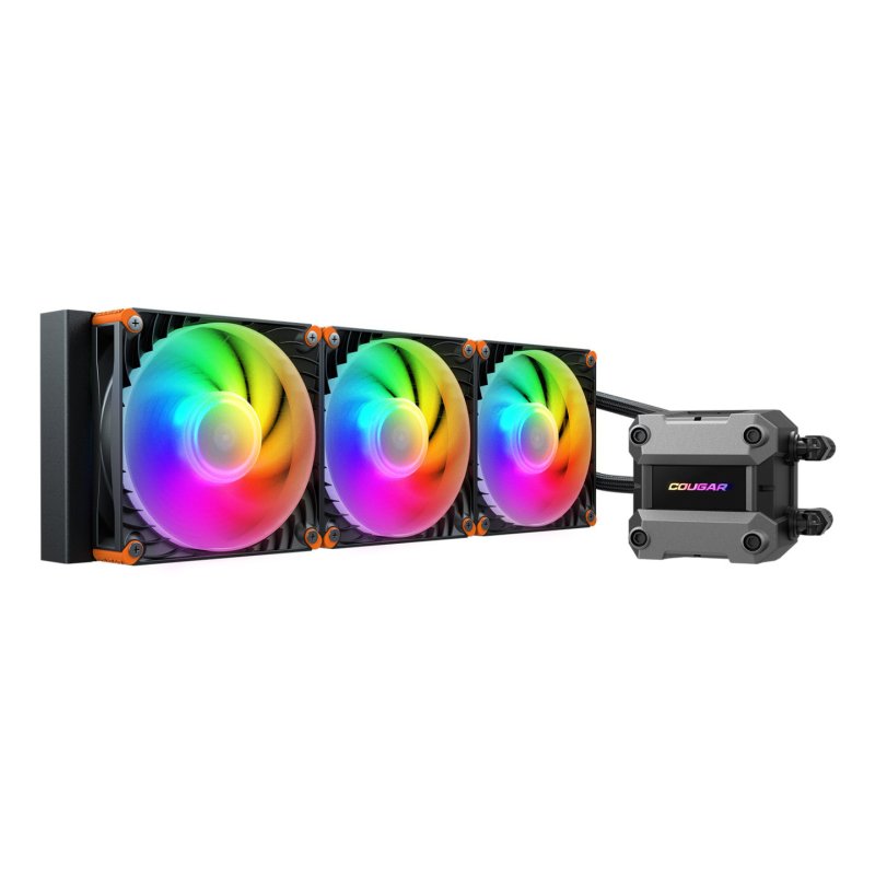 COUGAR Gaming CGR-PSDUTRGB-B-360 Processor All-in-one liquid cooler 12 cm Black 1 pc(s)
