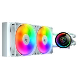 Kit Watercooling AIO Cougar Poseidon Elite RGB - 240mm (Blanc)