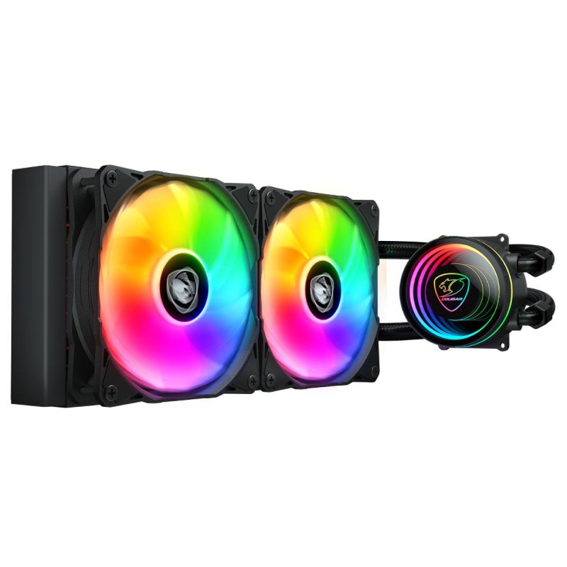 Kit Watercooling AIO Cougar Poseidon Elite RGB - 240mm (Noir)