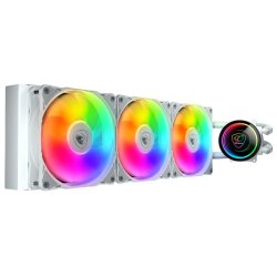 Kit Watercooling AIO Cougar Poseidon Elite RGB - 360mm (Blanc)