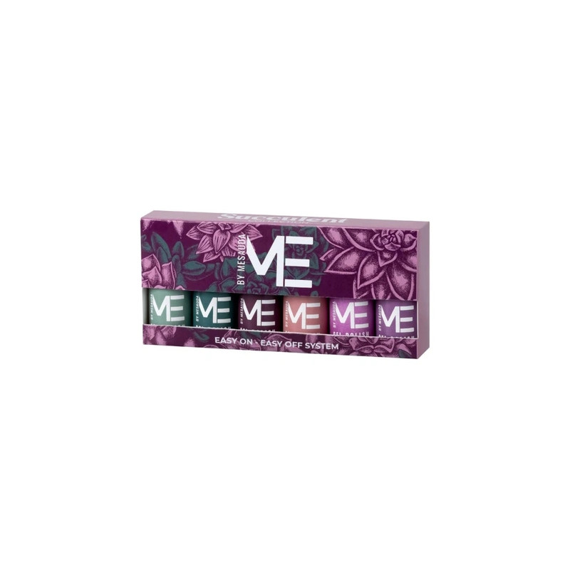 Mnp Me By Mesauda Succulent Coffret 6 Nail Polishes