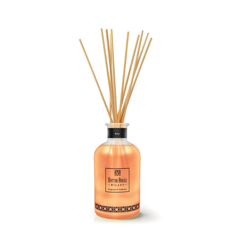 Dottor Angeli Brera Pompelmo Rosa E Incenso aroma diffuser Fragrance bottle Orange