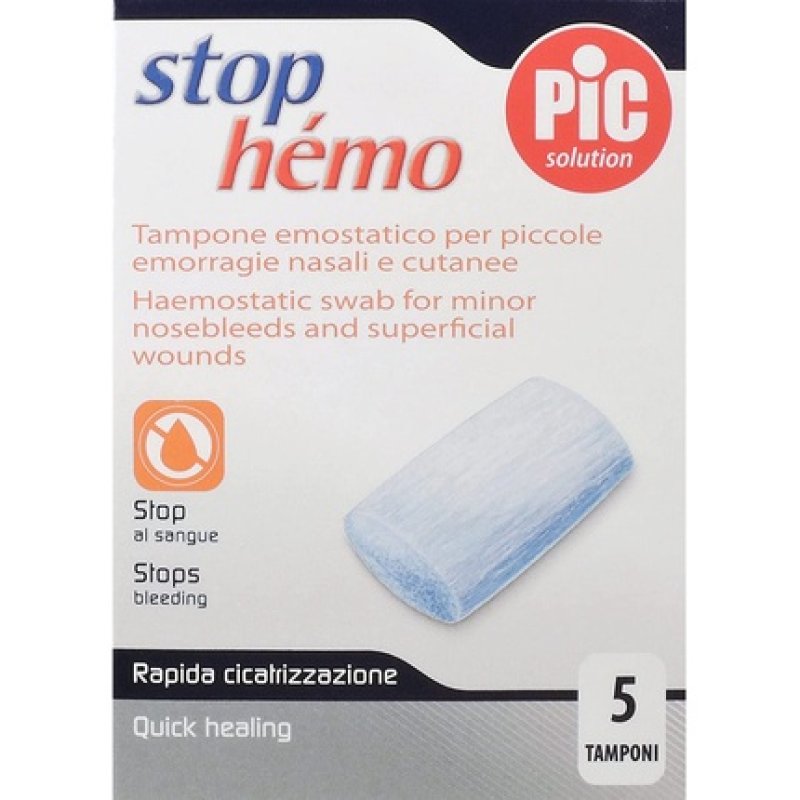 Sterile Stop Hemo Hemostatic Tampon 5 Pack