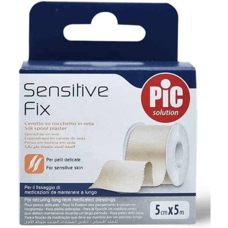 Sensitive Fix Silk Tape Roll 5x500cm with Die Cut
