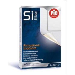 Pic SI Silicon - Ultra-Gentle TNT Patch 10cm x 15cm - Pack of 5