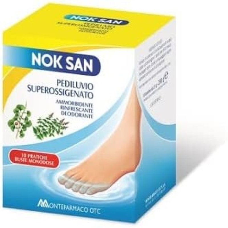 Nok San Oxygenated Foot Bath 250g - Pack of 10