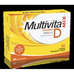 Multivitamix Vitamin D 2000 IU Montefarmaco 60 Tablets