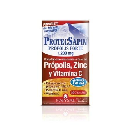 Natysal Protecsapin Propolis 1,200 Mg 12 Ca
