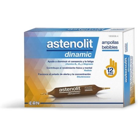 Astenolit Dinamic Vitamins Ampoules 250g Black
