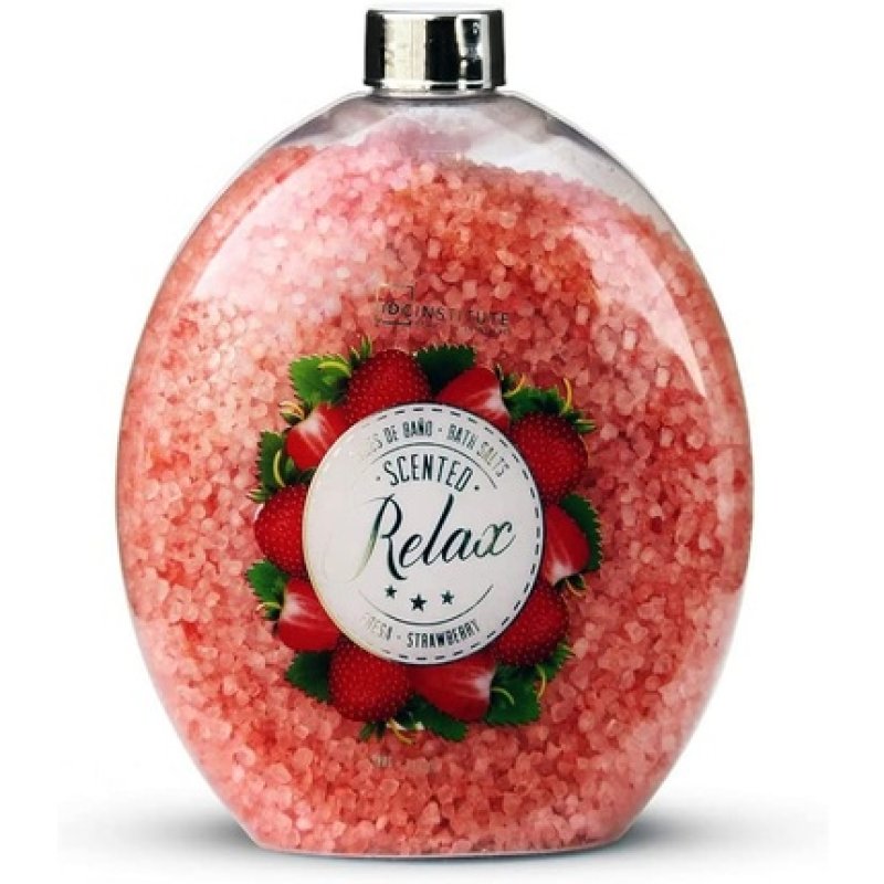 Idc Inst Scented Relax Bath Salts 900g Strawberry