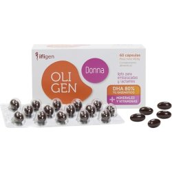Ifigen Oligen Donna DHA 80% TG Enzymatic 60 Caps