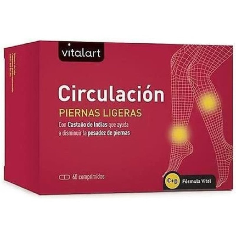 VITALART CIRCULATION Light Legs 60 Tablets