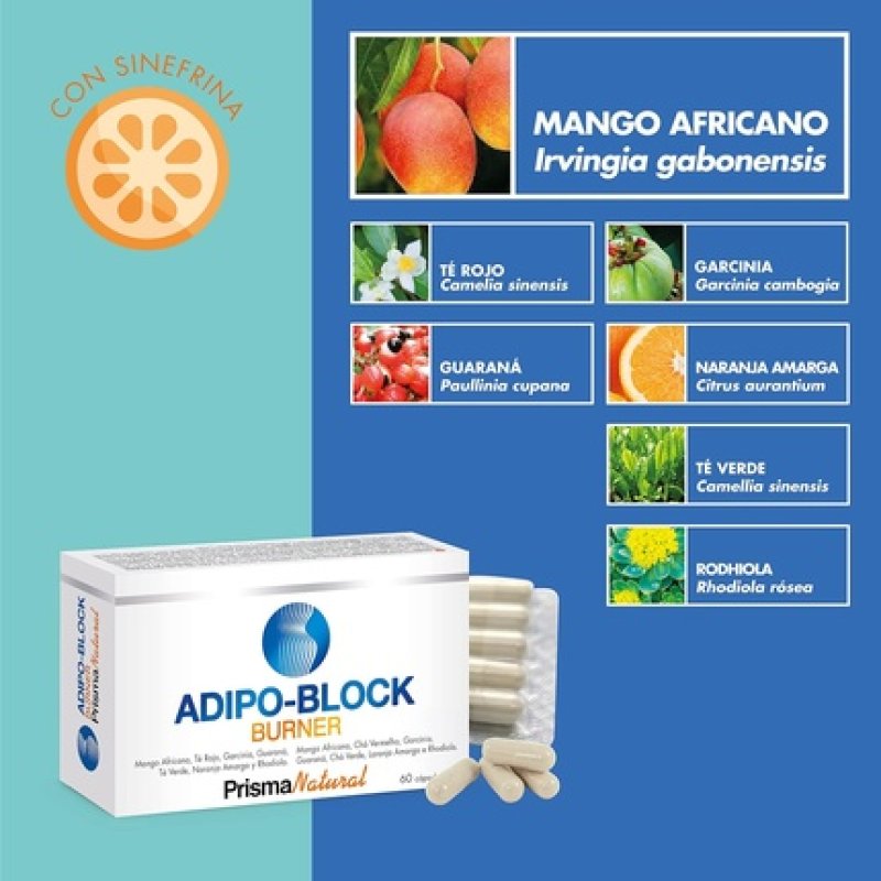 Prisma Natural Adipo Block Burner 60 Capsules