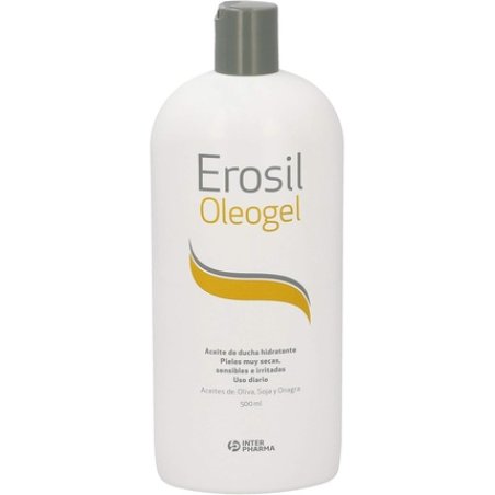 Erosil Oleogel Hydrating Shower Oil with Olive and Primrose Oils for Dry Skin