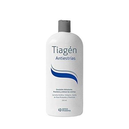 Tiagén Anti-Stretch Mark Moisturizing Cream with Collagen, Vitamins, and Rosehip Oil 250ml