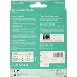 Farmalastic Elastic Plantar Pad Small Size - Against Hardness Pain