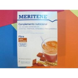 Nestle Nutrition Meritene Fiber 6 Chocolate 35g - Pack of 14