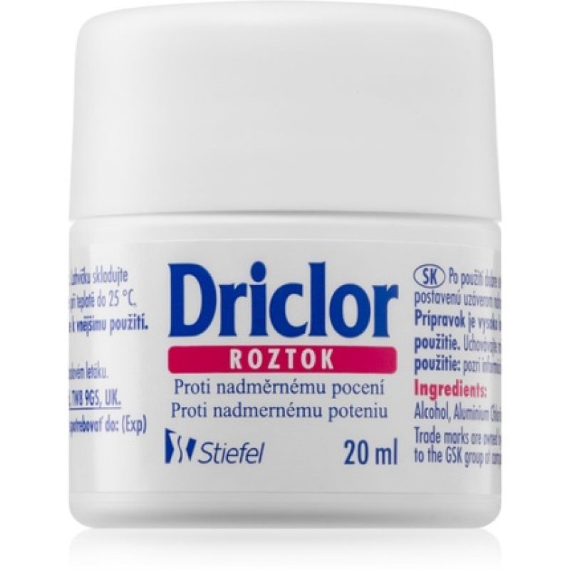 Driclor Solution Antiperspirant Roll-On 20 ml