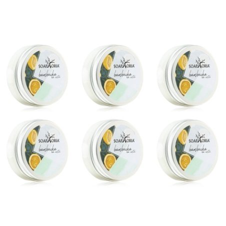 Bio Shea Butter Balm Natural Moisturizer for Body and Skin Care 50ml - Pack of 6