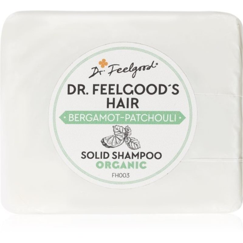 Dr. Feelgood Bergamot-Patchouli Solid Organic Shampoo 100 g