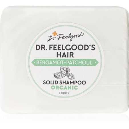 Dr. Feelgood Bergamot-Patchouli Solid Organic Shampoo 100 g