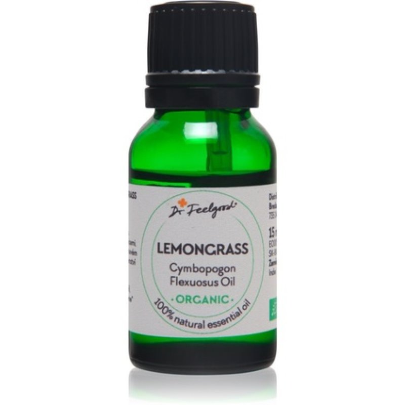 Dr. Feelgood Essential Oil Lemongrass 15 ml - Scent: Lemongrass