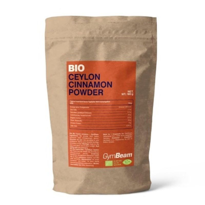 STOCKINK1 - Gymbeam Organic Ceylon Cinnamon Powder - High Quality Cinnamon
