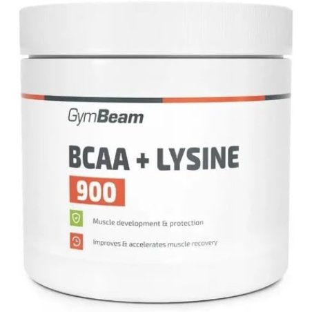 Gymbeam BCAA Lysin 900-6000mg BCAAs & 3000mg Lysin per Daily Dose