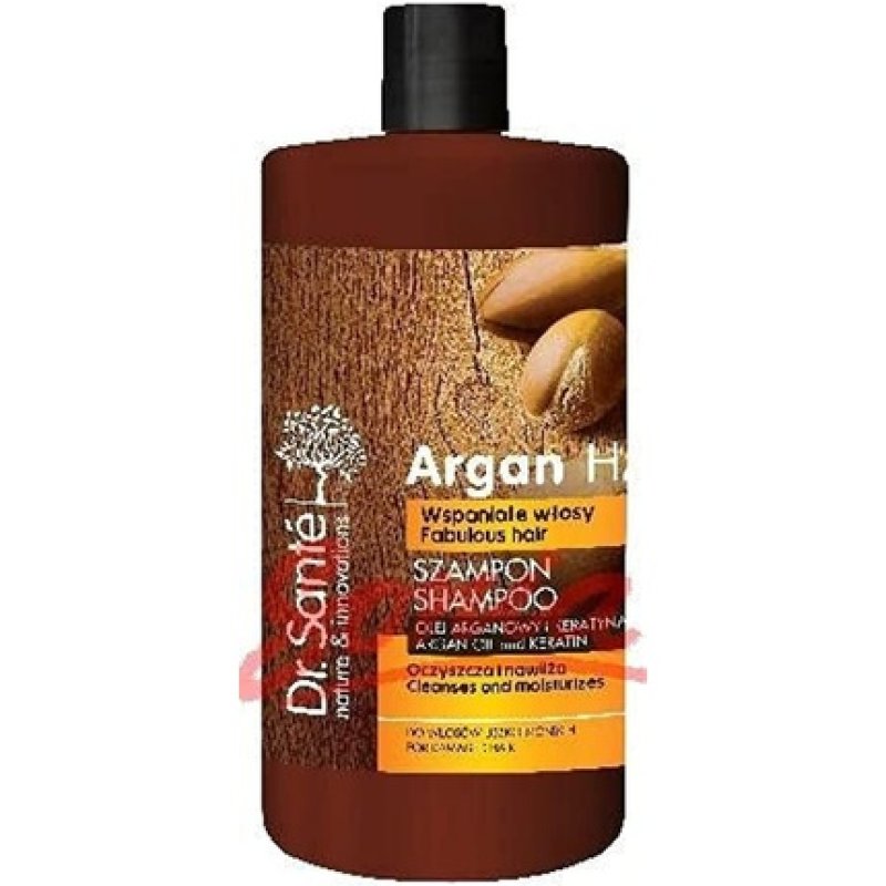 Dr. Sante Argan Hair Shampoo with Keratin for Damaged Hair 1000ml