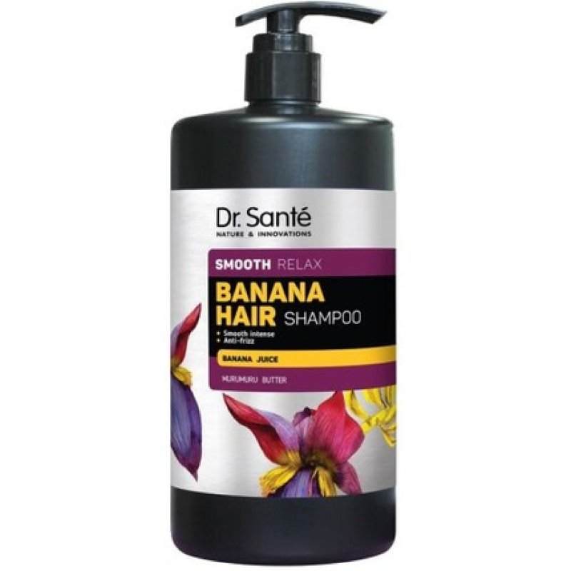 Banana Hair Smoothing Shampoo with Banana Juice