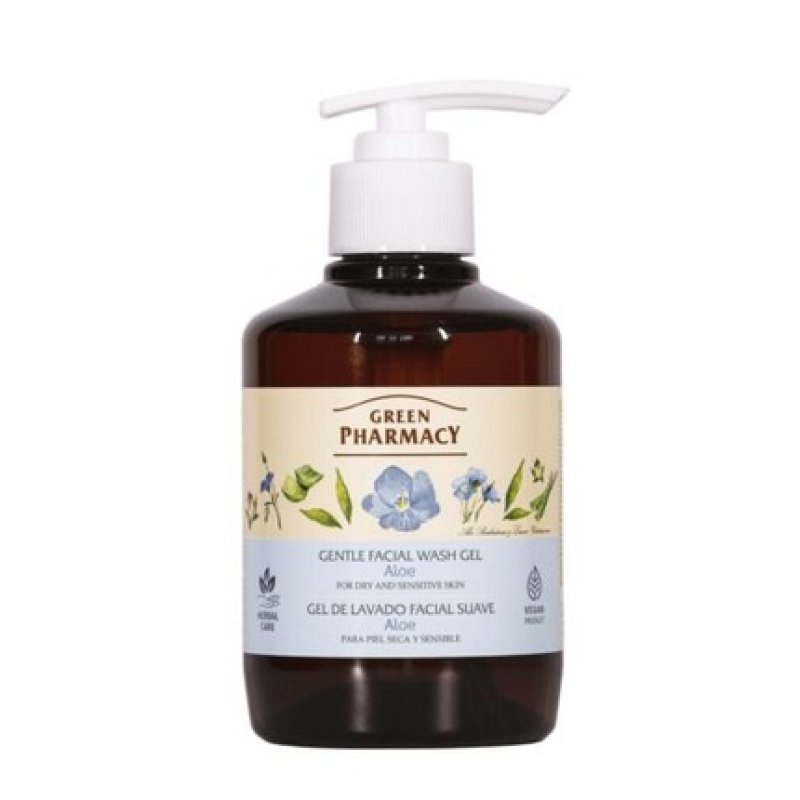 Green Pharmacy Gentle Aloe Facial Cleansing Gel