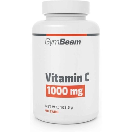 Gymbeam Vitamin C 1000mg Capsules - 1000mg Ascorbic Acid Per Tablet