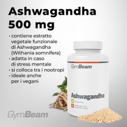 Ashwagandha Withania Somnifera Indian Ginseng 500mg