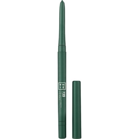 3INA MAKEUP Vegan The 24h Automatic Eye Pencil 739 Green Long Lasting Waterproof Eyeliner