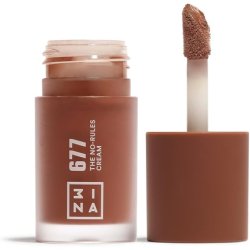 3INA MAKEUP The No-Rules Cream 677 Neutral Brown Liquid Blush Matte with Sweet Almond Oil Vegan Cruelty Free