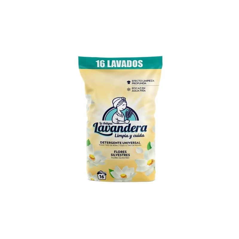 Lavandera Wildflowers Universal Washing Powder, 880g 16 Washes