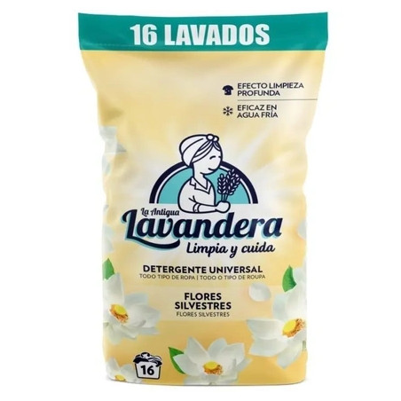 Lavandera Wildflowers Universal Washing Powder, 880g 16 Washes