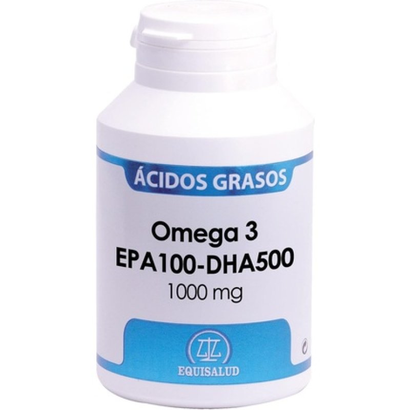 Equisalud Omega 3 DHA High Content EPA 100-DHA 500 1000mg