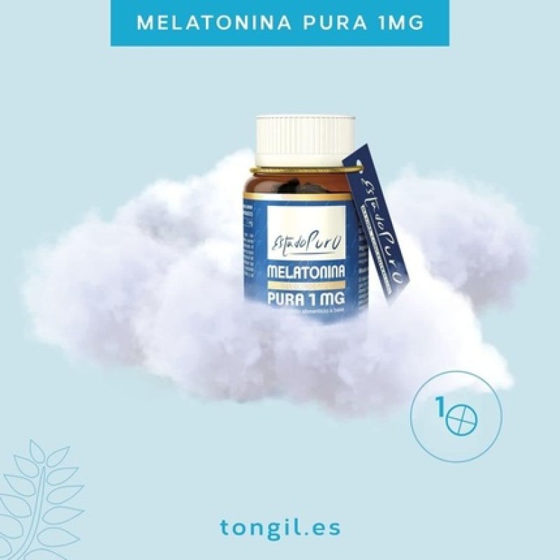 Pure Melatonin 1mg - Helps You Fall Asleep