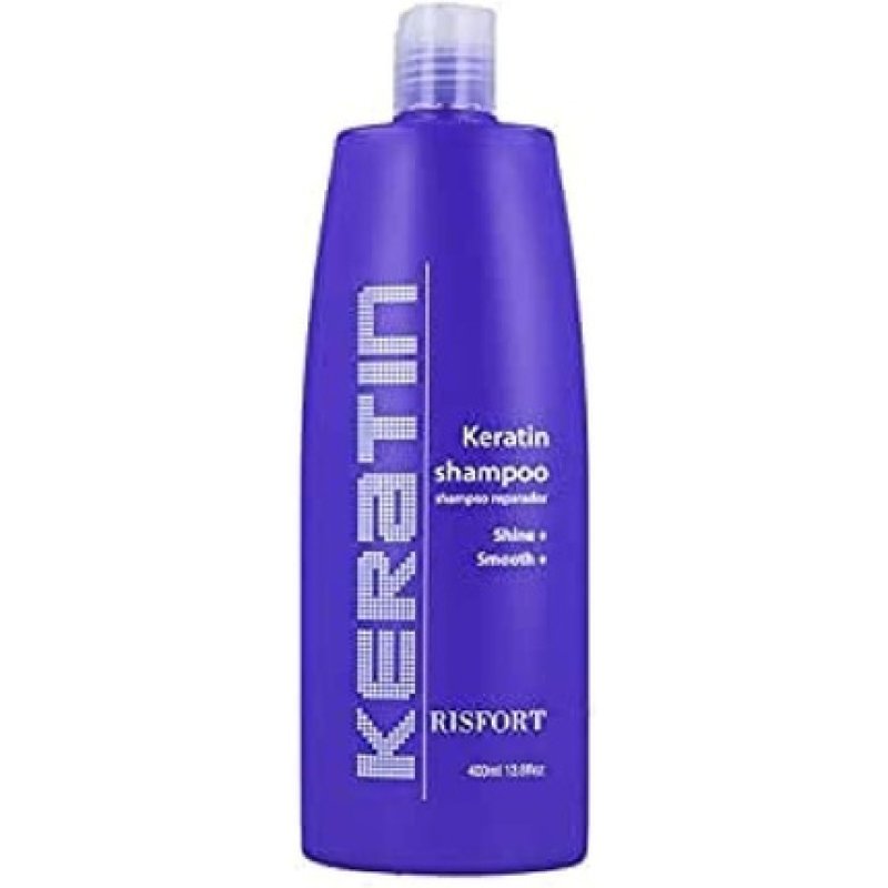 RISFORT Keratin Shampoo 400ml Unisex Adult Black