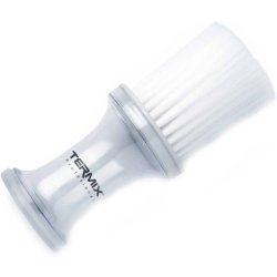 Termix Professional Hairdressing Talcum Powder Brush for Cleaning Neck with Soft Fibres Transparent Colour and White