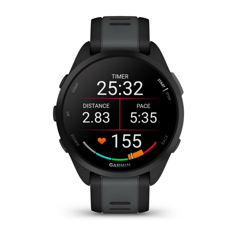 SMARTWATCH GARMIN FORERUNNER 165 MUSIC NEGRO GRIS