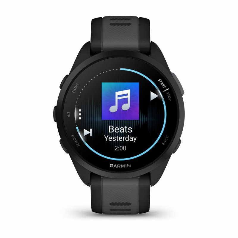 SMARTWATCH GARMIN FORERUNNER 165 MUSIC NEGRO GRIS