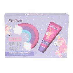 Little Unicorn Bath Duo Body Balm Set 60ml Bath Bomb 150g