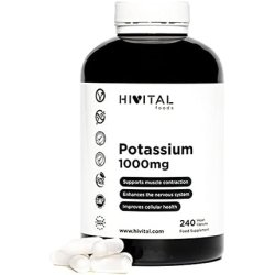 Kalium 1000mg Potassium Citrate 240 Vegan Capsules