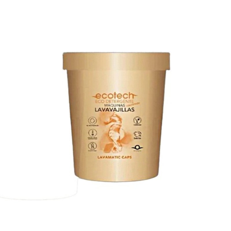 Ecotech Eco Dishwasher Detergent Concentrated 5g 30 Capsules